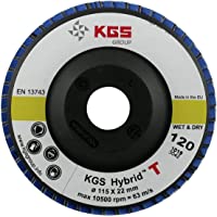KGS Hybrid T - Discos de láminas diamantadas (grano 120)
